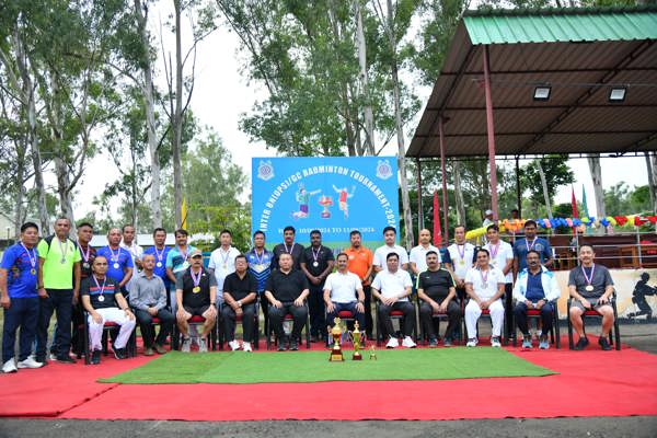   Inter(ops)Bns/GC Badminton Tournament-2024 at GC Imphal